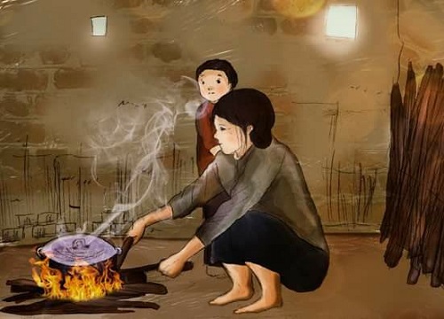Đóng vai người cháu kể lại Bếp lửa Bằng Việt