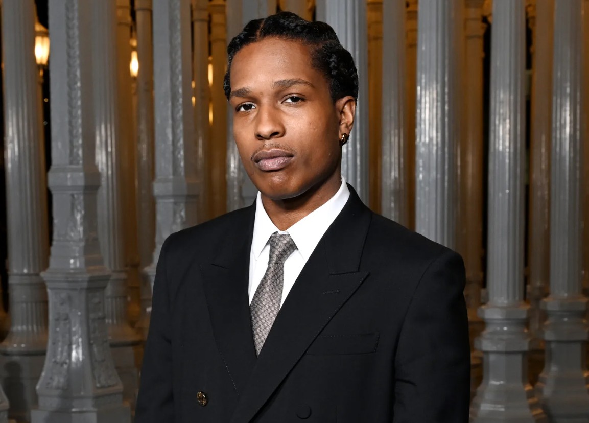 Asap Rocky Shooting Video in Hollywood Gun Case